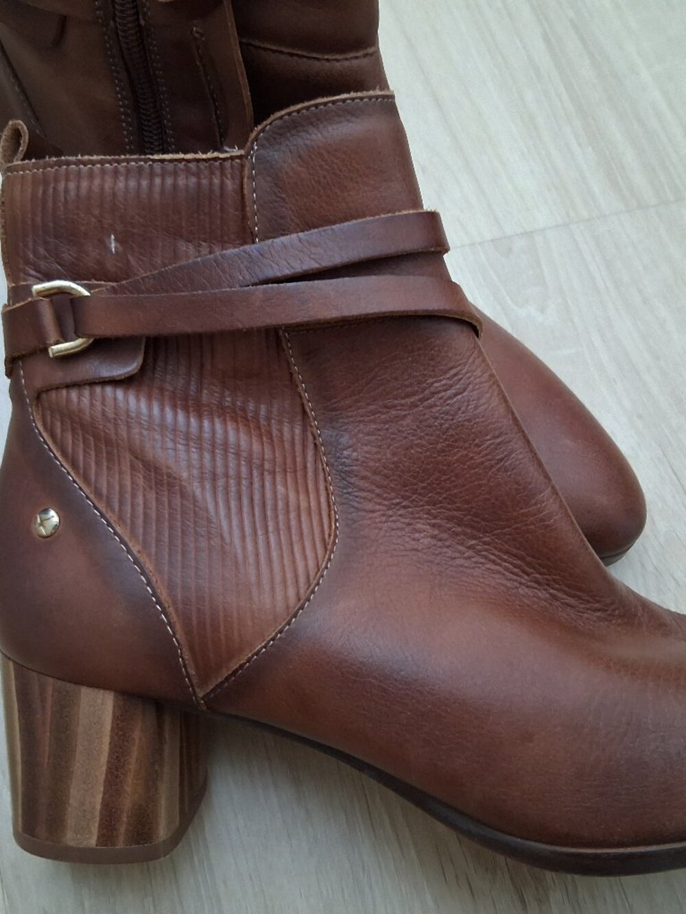 PIKOLINOS High-Heel Ankle Boot Leather